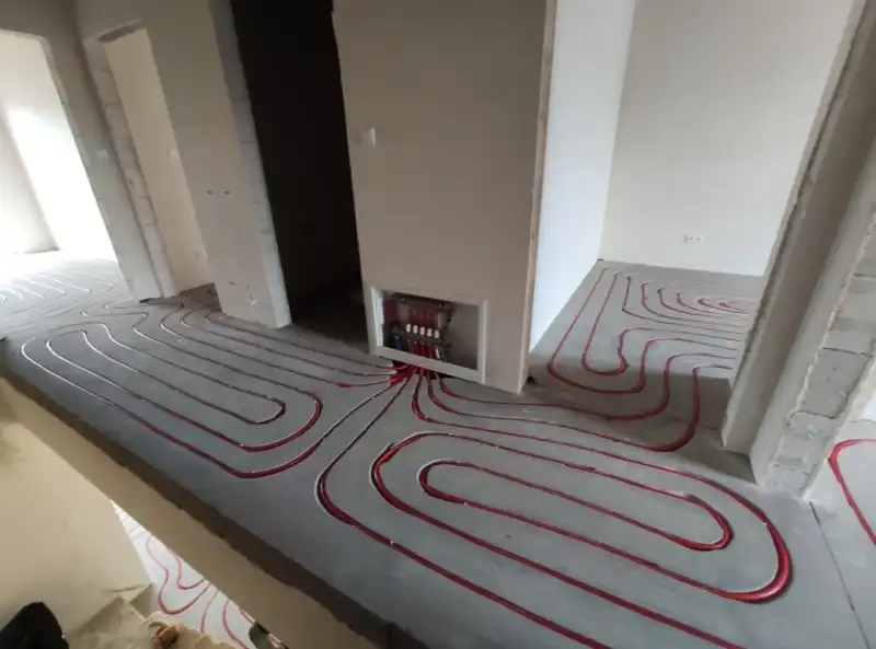 Dom w stanie deweloperskim z ogrzewaniem frezowanym – Szczecin