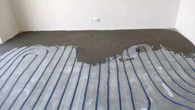 Podłogówka frezowana w stanie deweloperskim – inwestycja Lębork