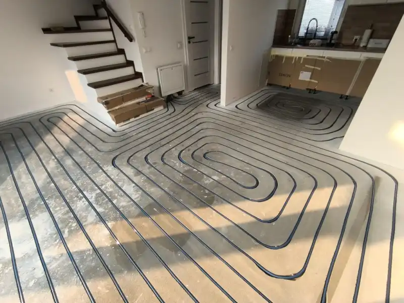 Instalacja ogrzewania podłogowego w istniejącym obiekcie – Koszalin
