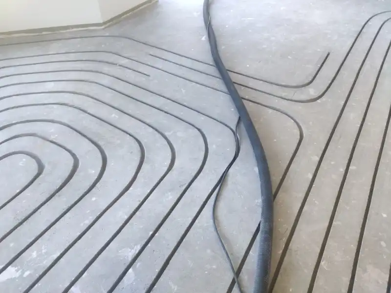 Frezowanie pod ogrzewanie w domu z istniejącą posadzką – Koszalin